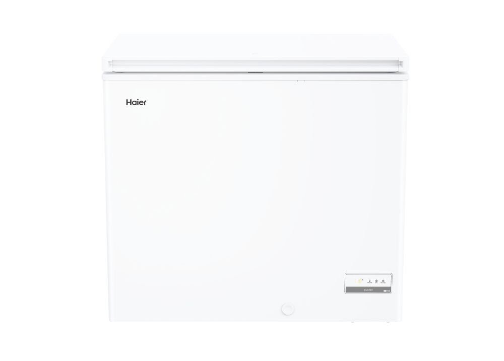 Haier Gefriertruhe HCE200D, 196L Freistehend Anzeige Super Gefrierfunktion Weiss EEK: D