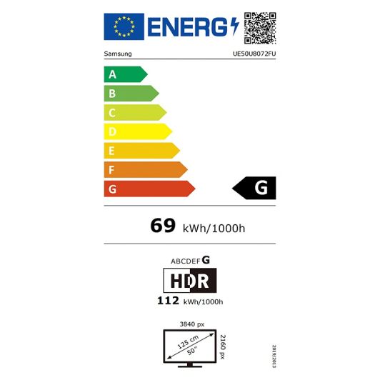 SAMSUNG 50U8072 - Televizor inteligent 50