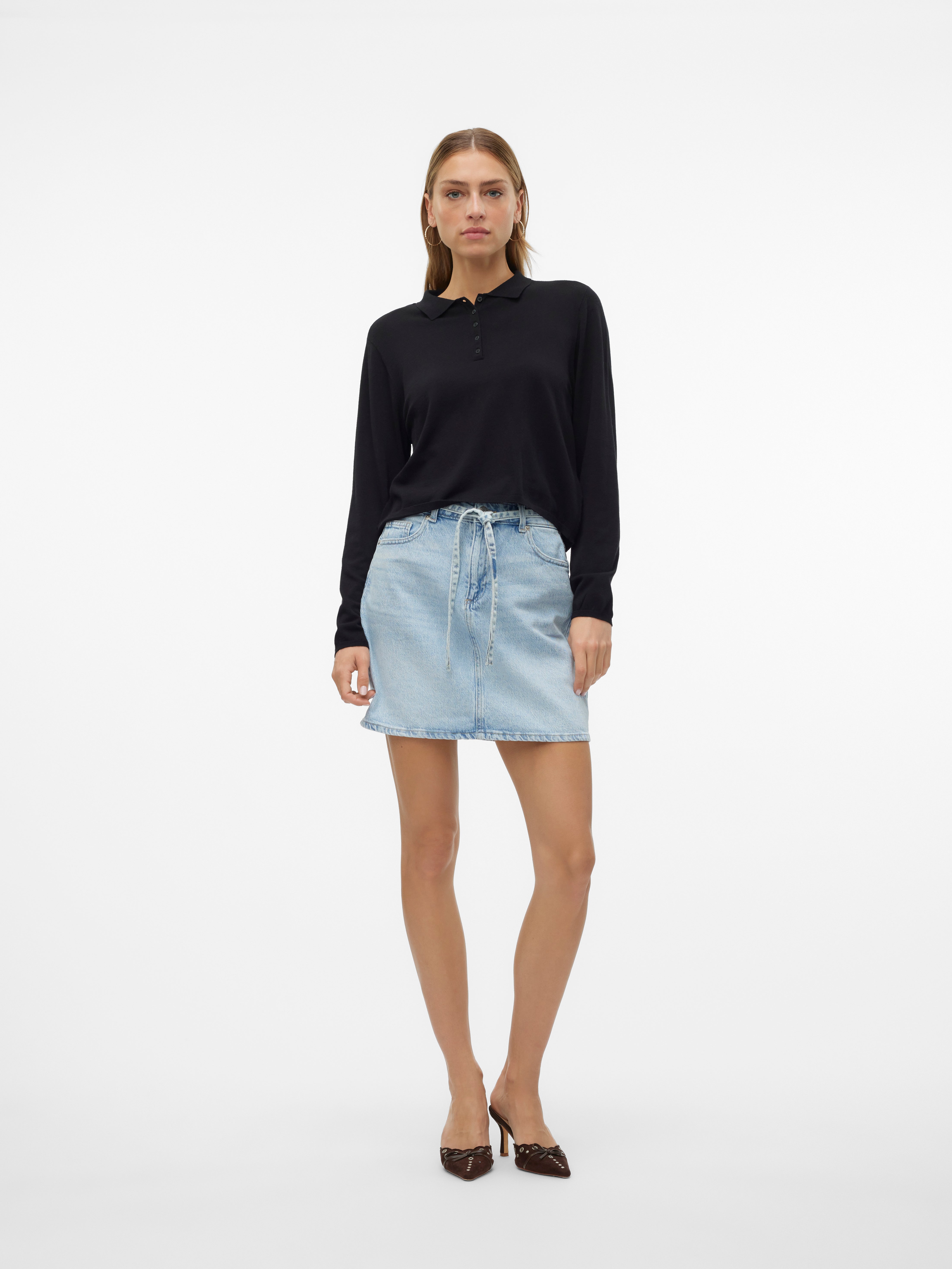 VMTESS Mittlere Taille Kurzer Rock