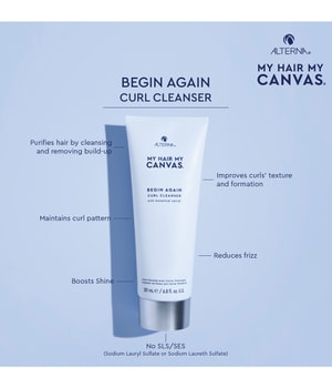 ALTERNA My Hair My Canvas Textures & Curls Haarshampoo-201 ml