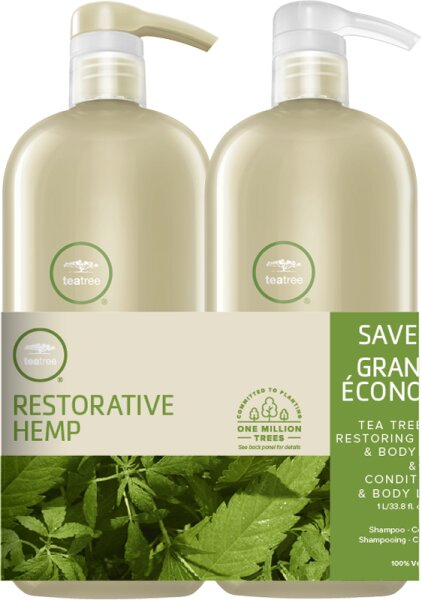 Paul Mitchell Save Big Tea Tree Hemp Haarpflegeset