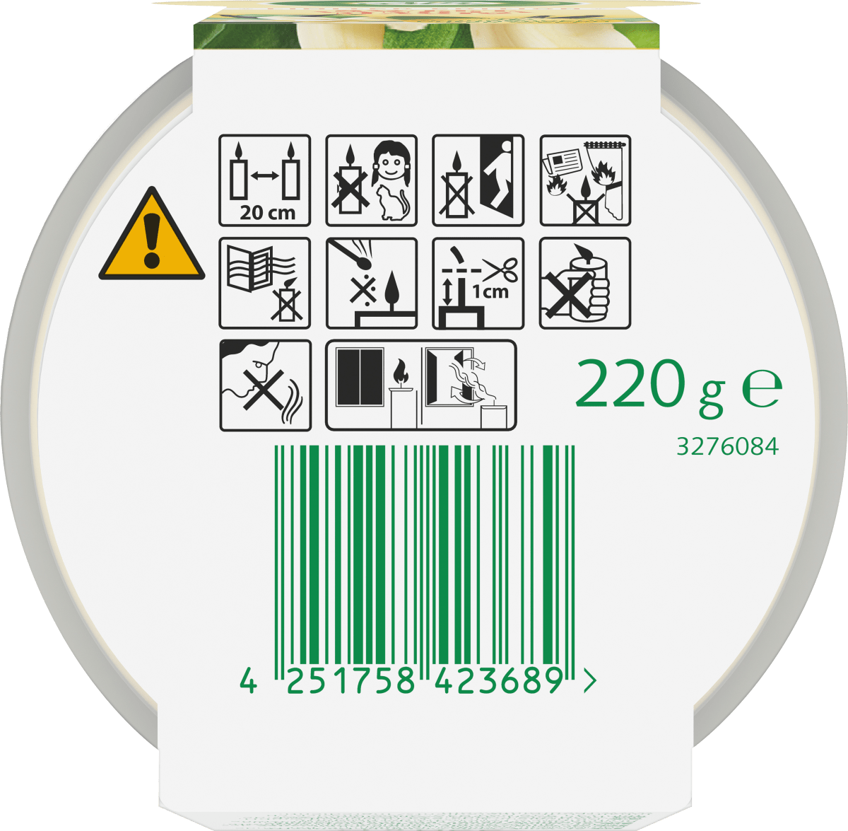 Duftkerze im Glas Sweet Vanilla Magic 220g, 1 St