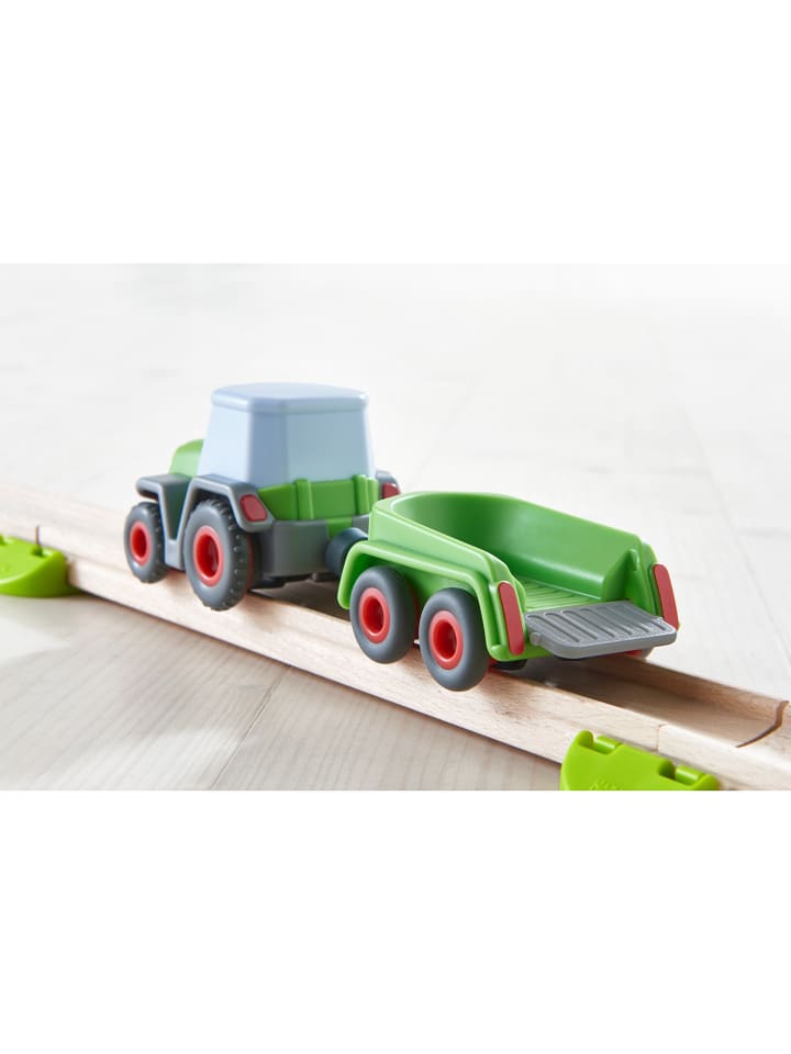 Haba Spielzeug-Traktor Kullerbü –  Traktor mit Anhänger in mehrfarbig günstig kaufen onesize