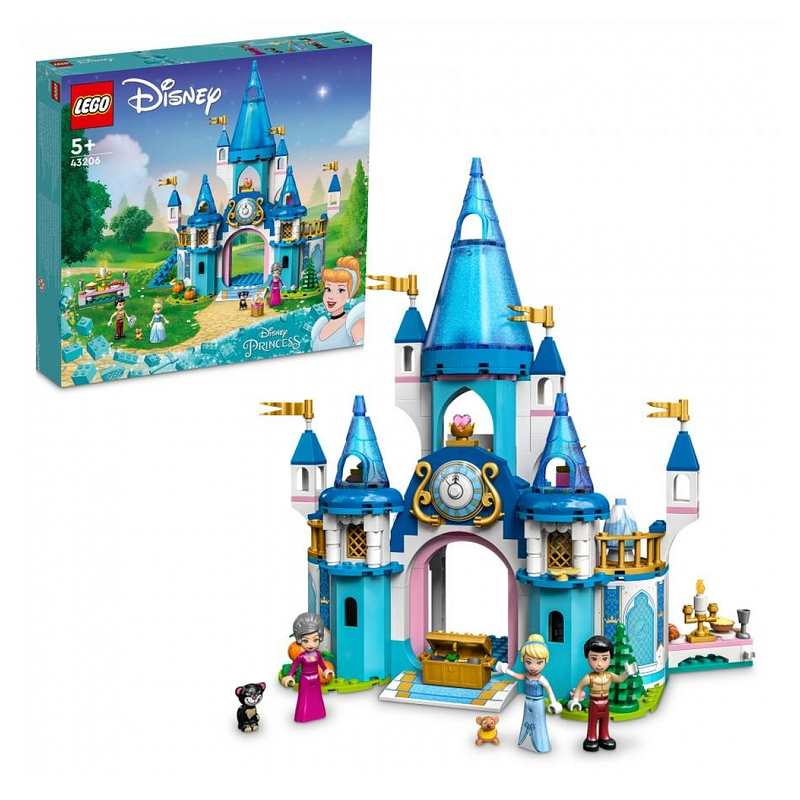 43206 Le château de Cendrillon et du prince charmant LEGO DS Princess