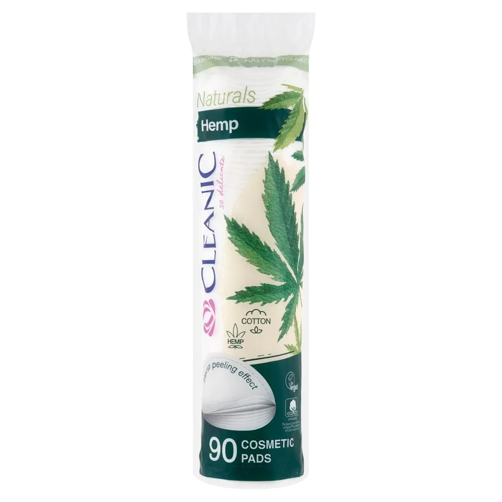 Σερβιέτες υγιεινής κάνναβης Cleanic Naturals