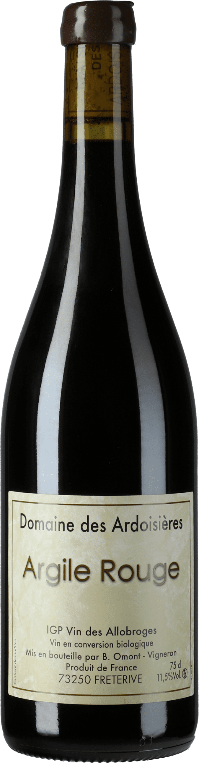 Domaine des Ardoisieres: Argile Rouge 2022