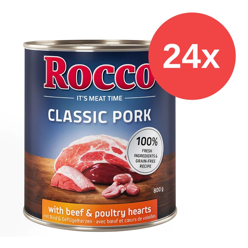Sparpaket Rocco Classic Pork 24 x 800 g