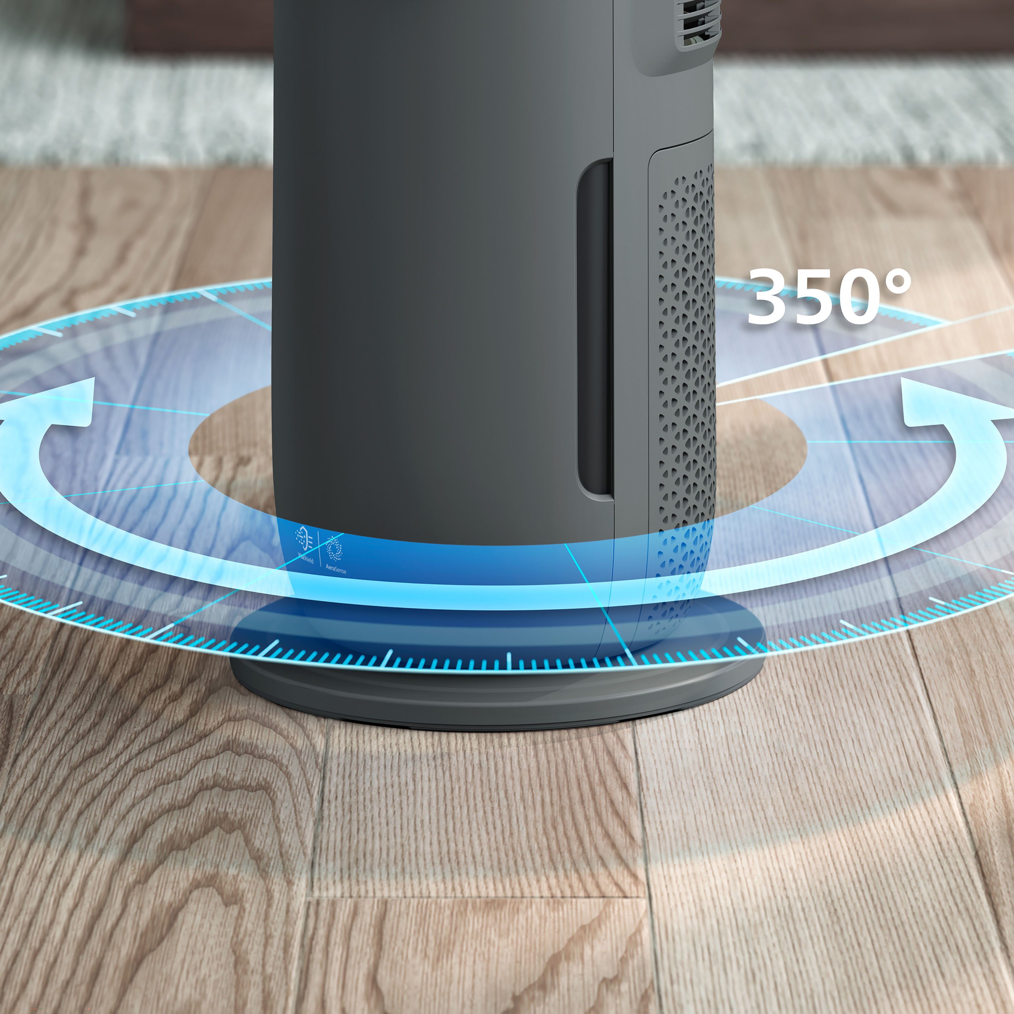 Philips Luftreiniger AMF870/15 Air Performer 8000 Serie, für 70 m² Räume, 3in1 Heiz- und Kühlfunktion, für Allergiker geeignet