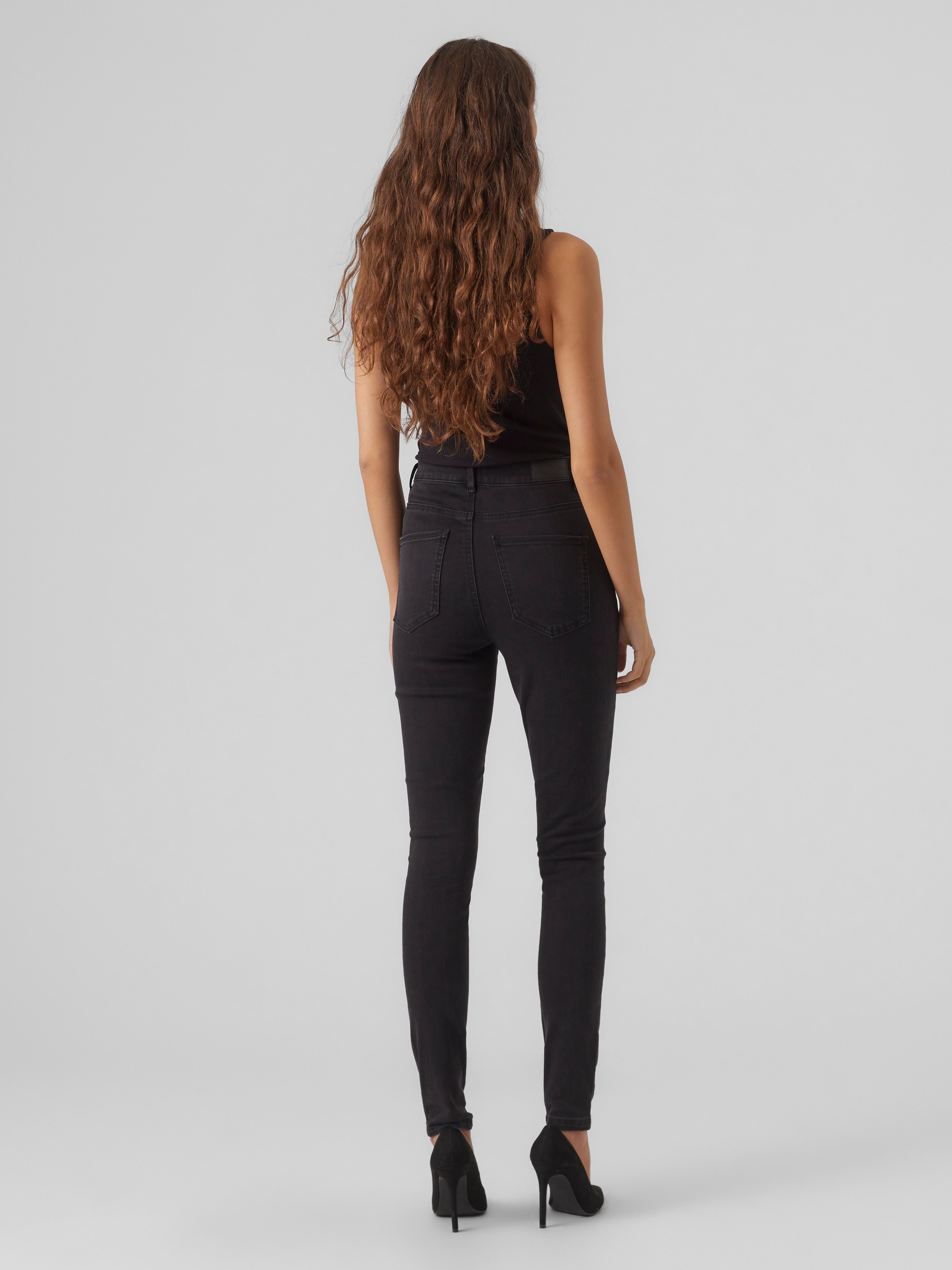 VMSOPHIA Hohe Taille Skinny Fit Jeans