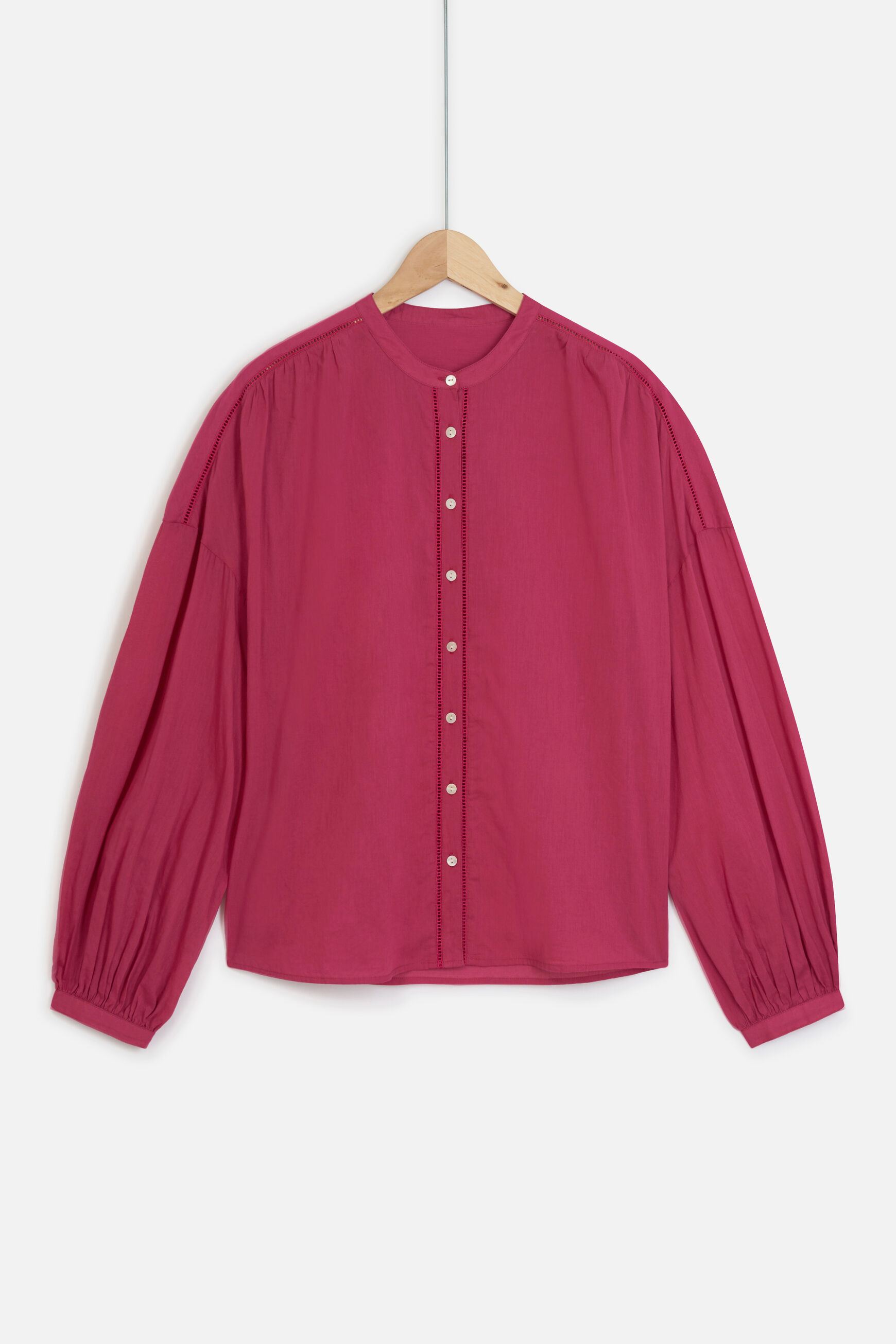 chemisier clarisse rouge femme