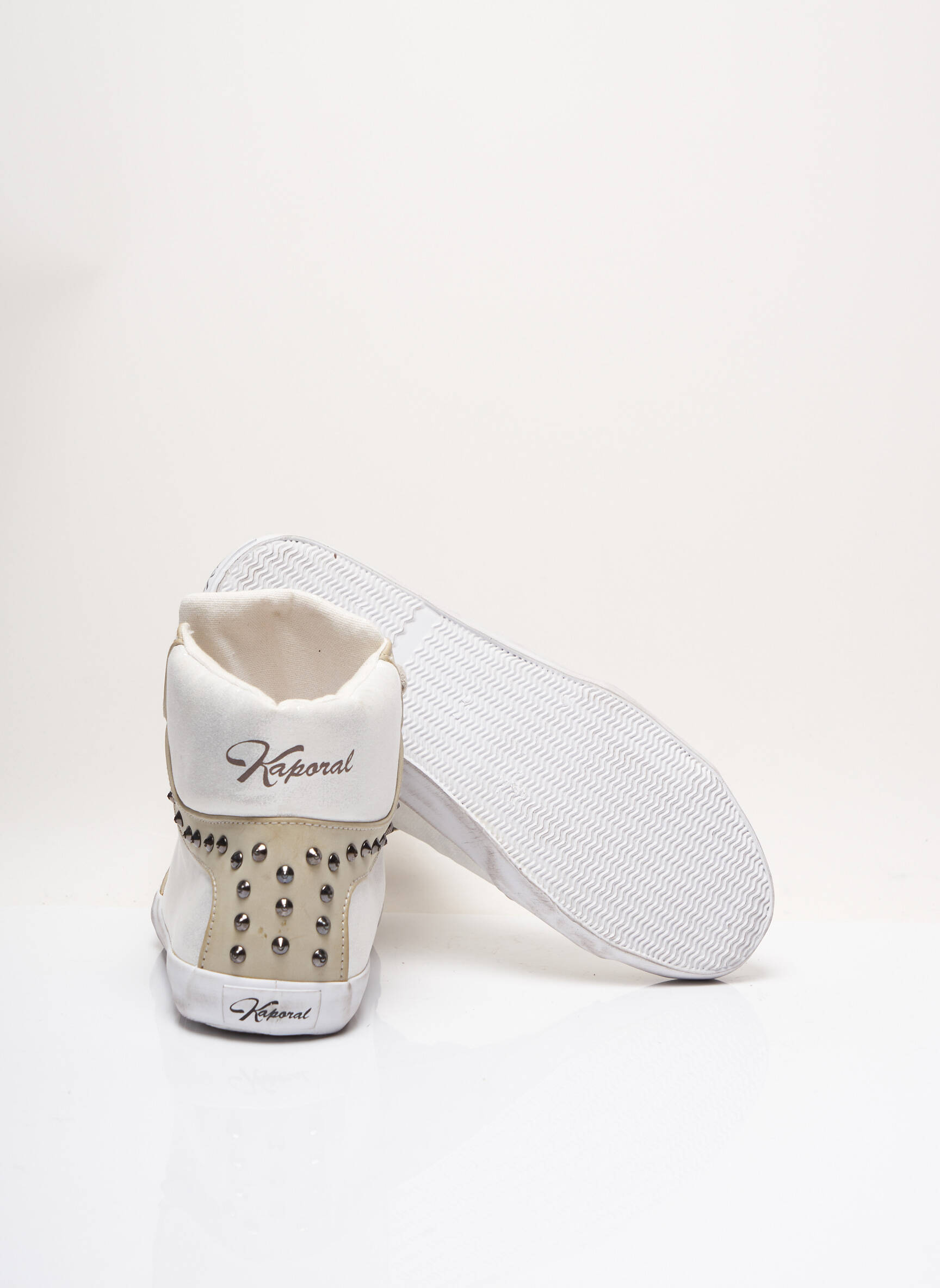 Kaporal Baskets Femme couleur beige