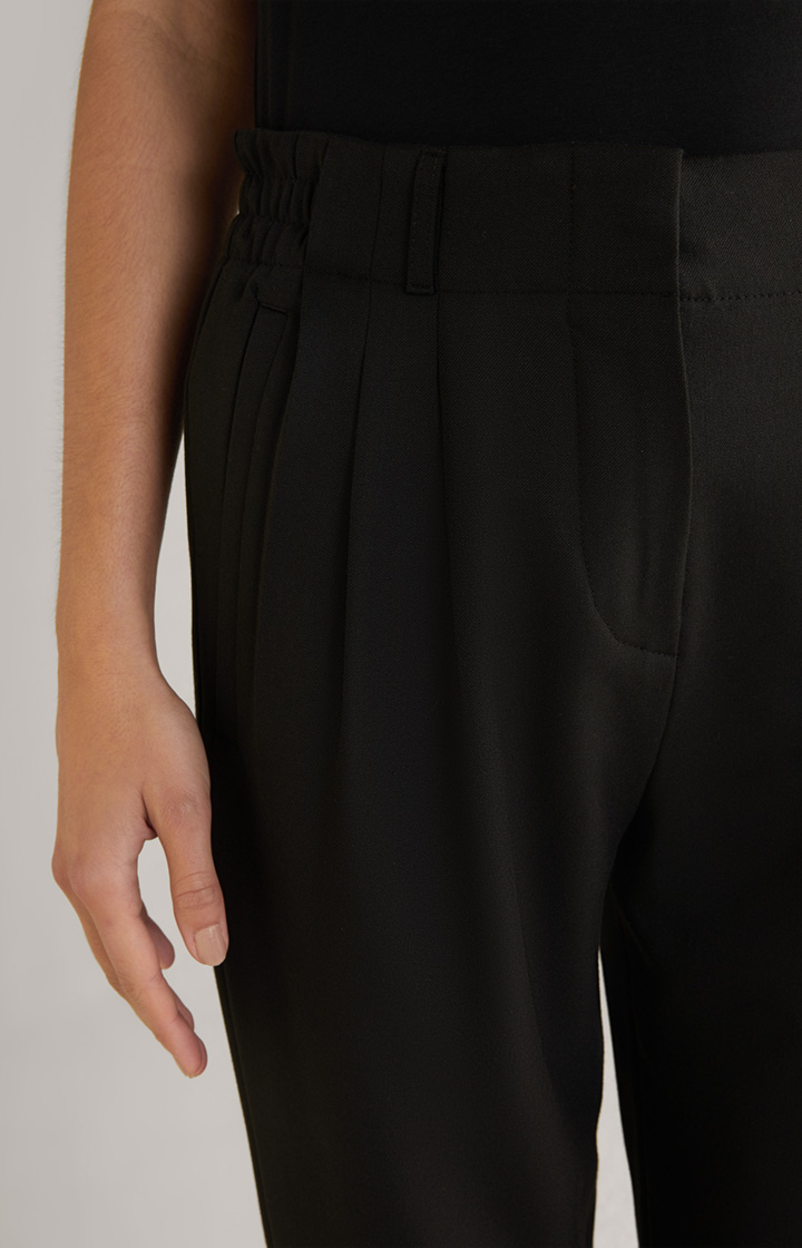 Twill-Hose in Schwarz