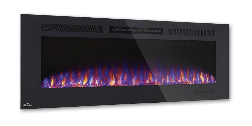 Napoleon Elektrokamin Allure Phantom 60 Wandkamin 152cm Elektrischer Kamin mit Fernbedienung, 950 und 2.000 Watt,orange, blau und Multi-Color