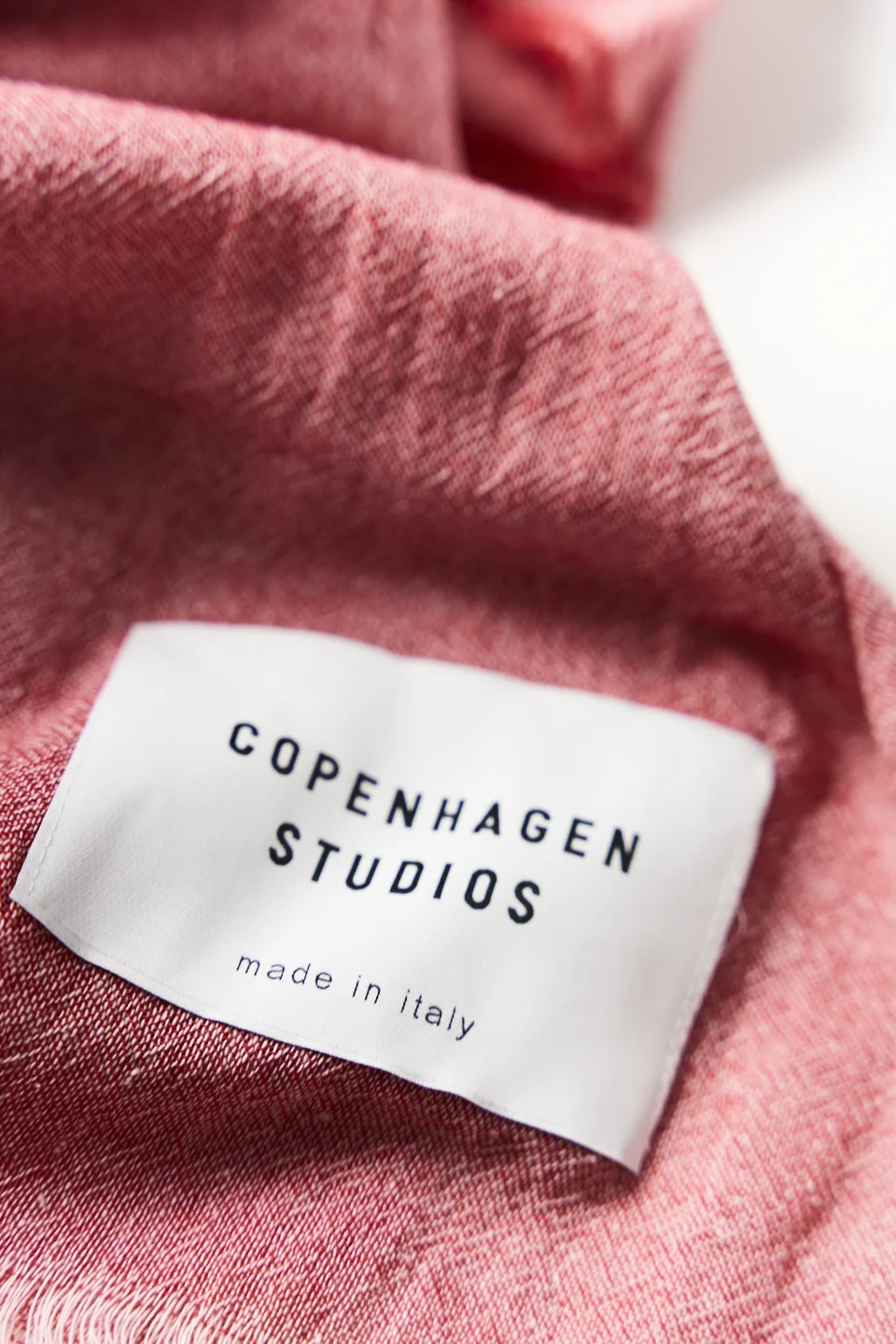 CPH SHAWL 8 cotton mix rose/red