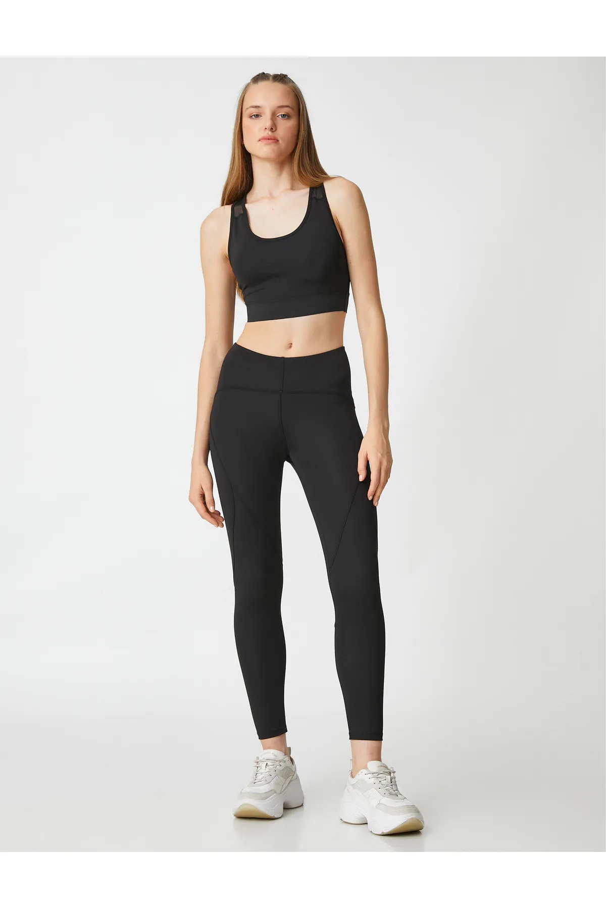 Koton  Sporttights mit normaler Taille und Nahtdetails