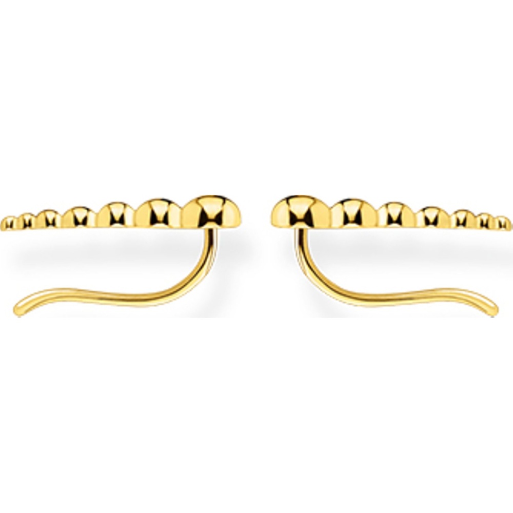 Thomas Sabo Boucles d'oreilles à fermoir à poussette 925 Argent Boucles d'oreilles