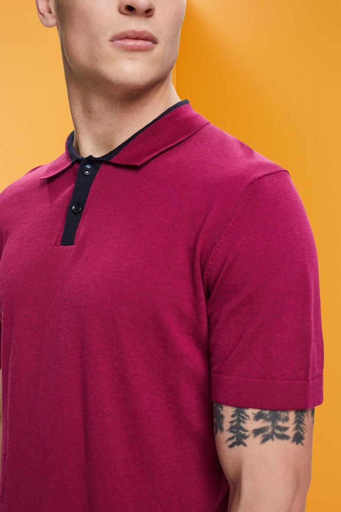 Poloshirt mit TENCEL™ und nachhaltiger Baumwolle
