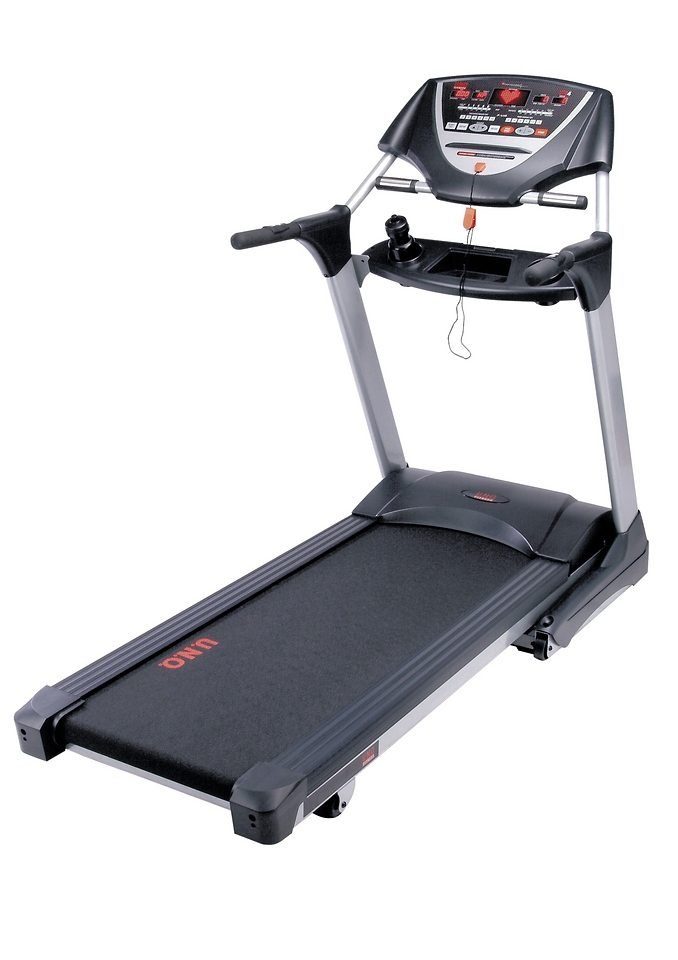 U.N.O. FITNESS Laufband LTX 4 (Set, mit Brustgurt)