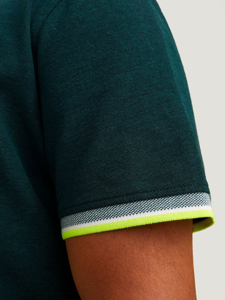 JACK & JONES PLUS Poloshirt in Deep Teal günstig kaufen