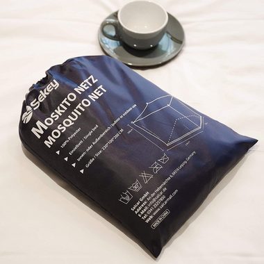 Sekey Moskitonetz Schutznetz XXL Insektenschutz Fliegennetz Doppelbett für In- & Outdoor, 220x100x200cm für Einzelbetten