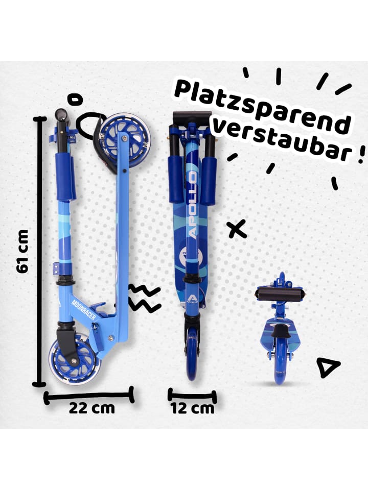 Apollo LED City Scooter für Kinder 