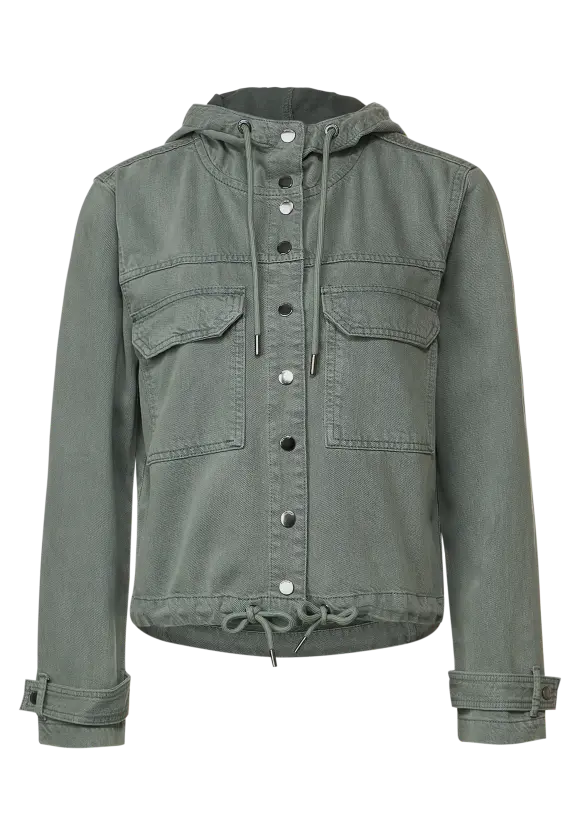 Street One Softe Hoodie Denimjacke