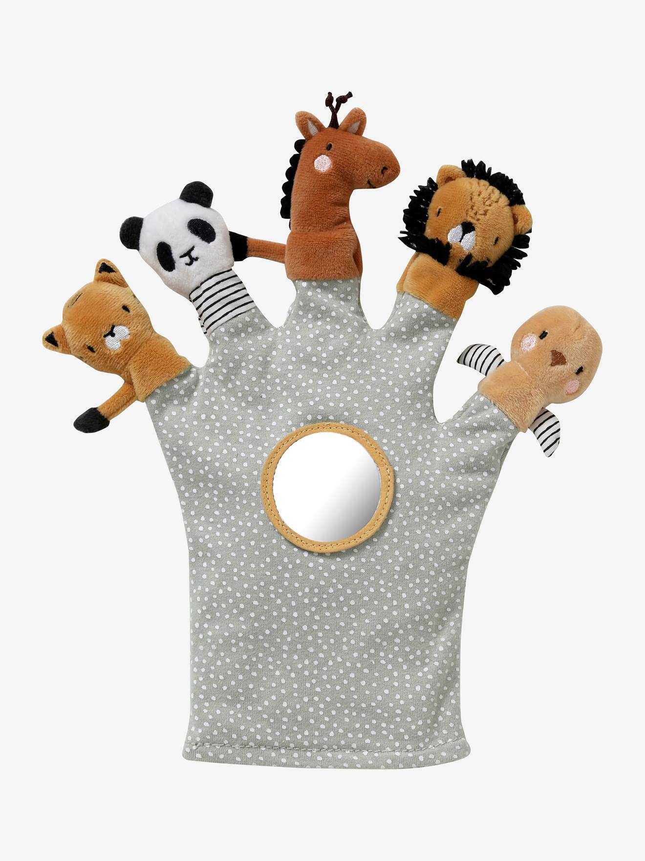 Vertbaudet Handpuppe PANDAFREUNDE - mehrfarbig