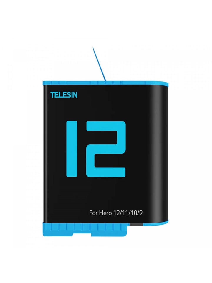 COFI 1453 Telesin Akku kompatibel mit GoPro Hero 12 / Hero 11 in Schwarz günstig kaufen onesize