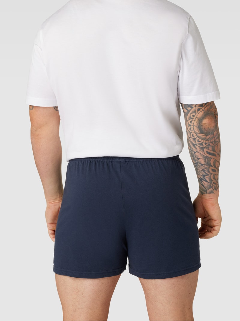PLUS SIZE Boxershorts mit Knopfverschluss im 2er-Pack in blau