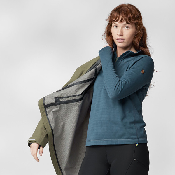 ABISKO LITE FLEECE HALF ZIP W Damen - Fleecepullover