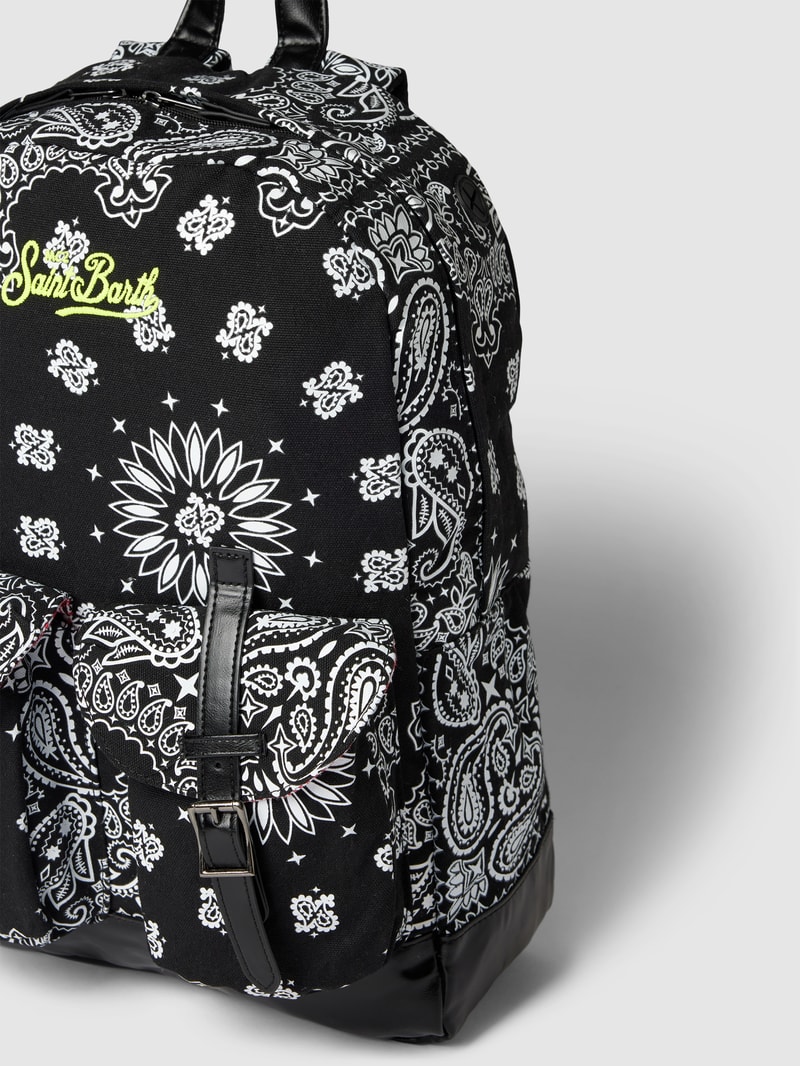 Rucksack mit Camouflage-Muster Modell 'CODY' in schwarz