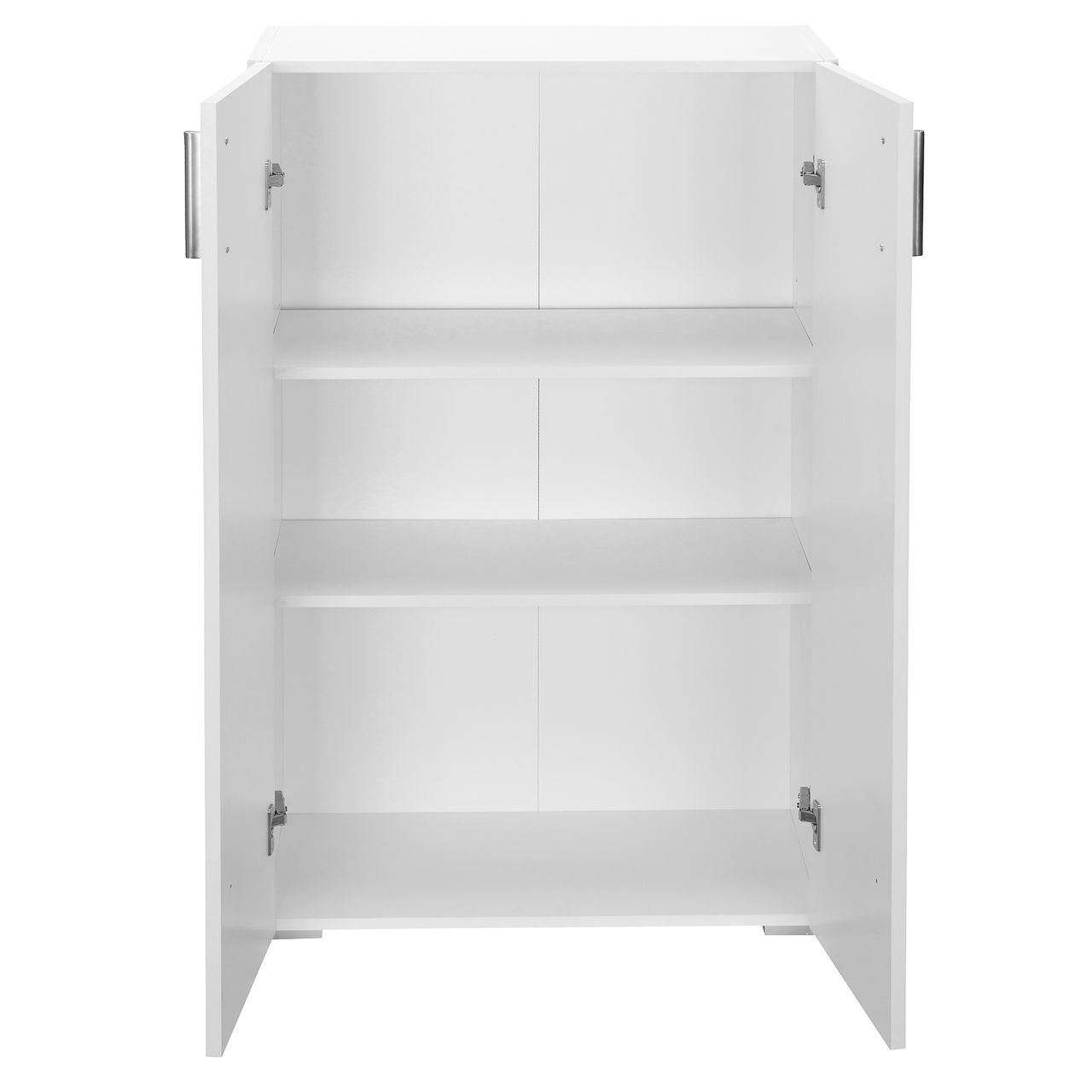 Casaria Mehrzweckschrank Vela Weiß 115,5x31x60cm