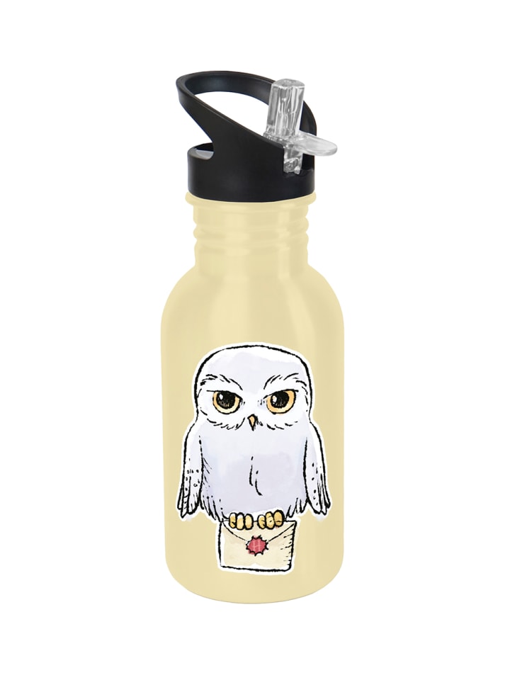 Geda Labels Trinkflasche HP Eule 500ml Edelstahl in Beige - 500ml günstig kaufen onesize