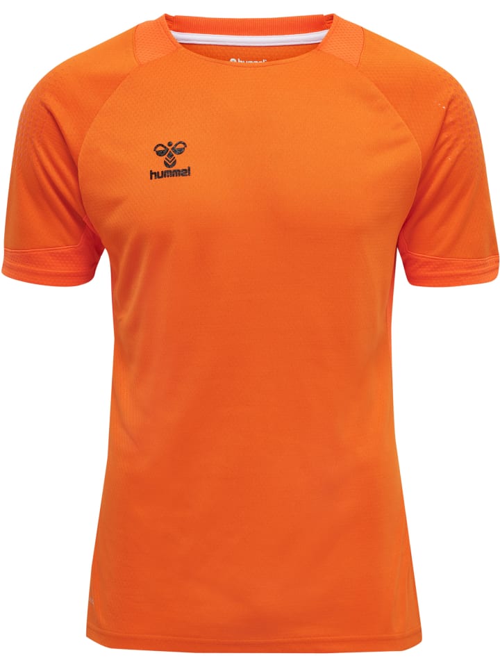 Hummel Hummel T-Shirt Hmllead Herren in ORANGE TIGER günstig kaufen