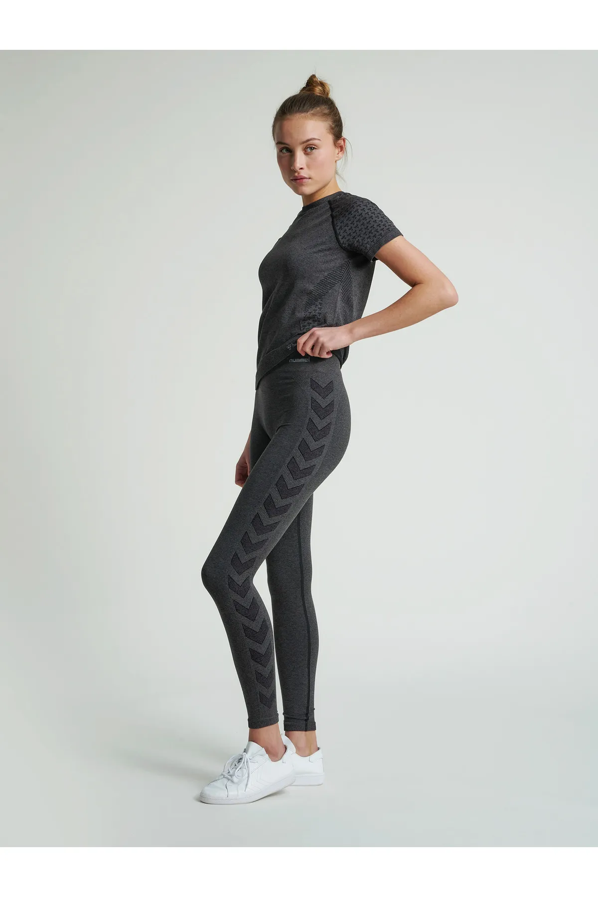 hummel  Sport-Leggings - Schwarz - Mittlerer Bund