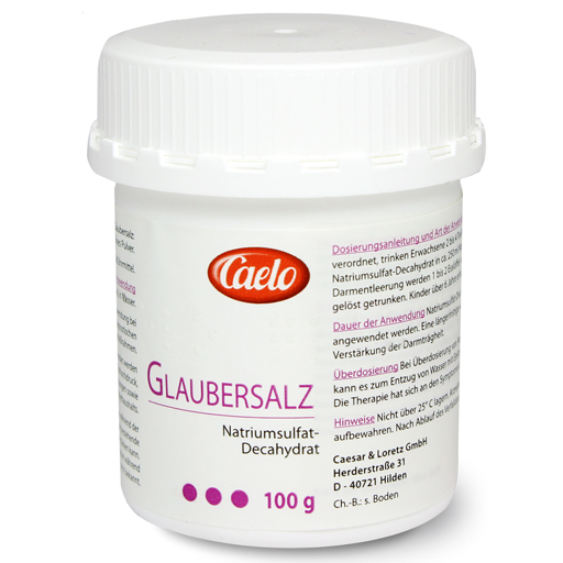 GLAUBERSALZ Caelo HV-Packung  100 g  Pulver
