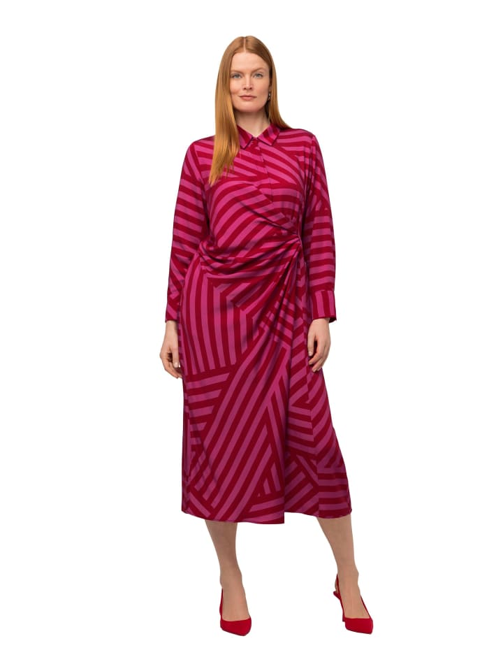 Ulla Popken Kleid in rotbraun günstig kaufen