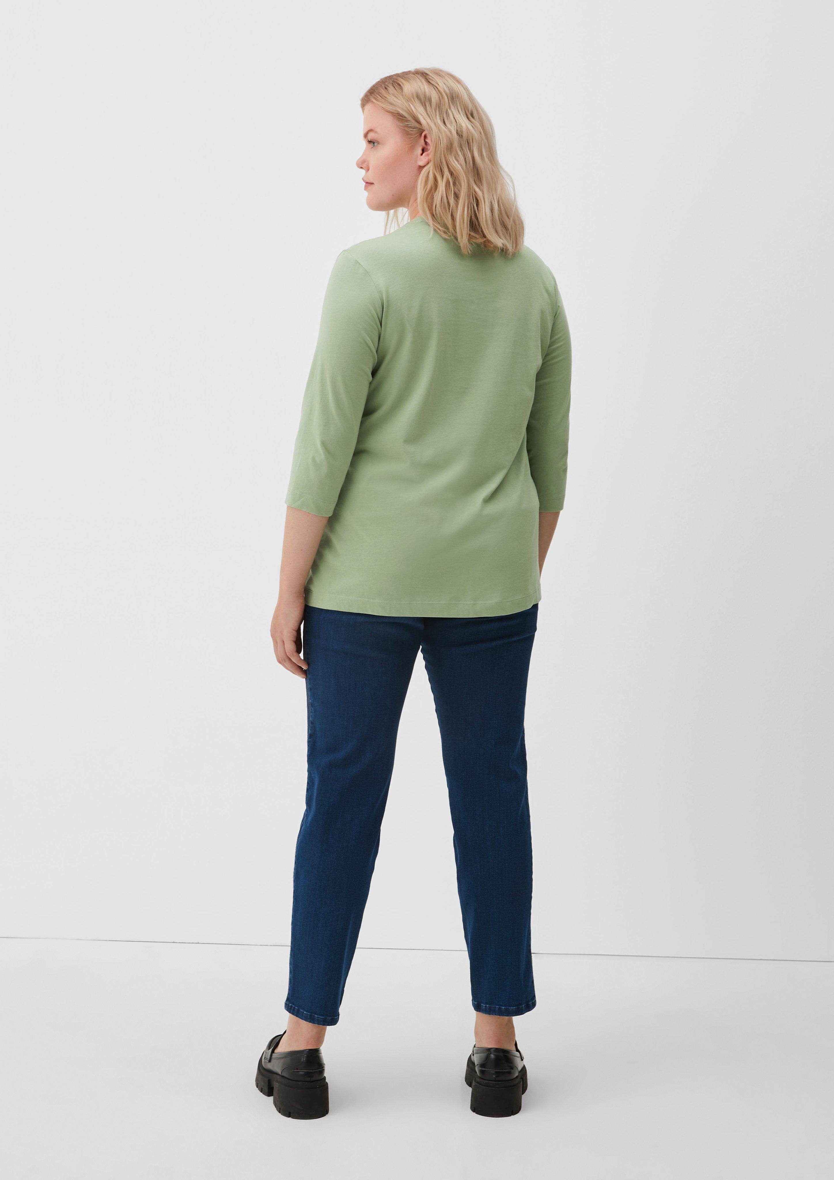 Jerseyshirt mit Print-Detail  2121612-73D5