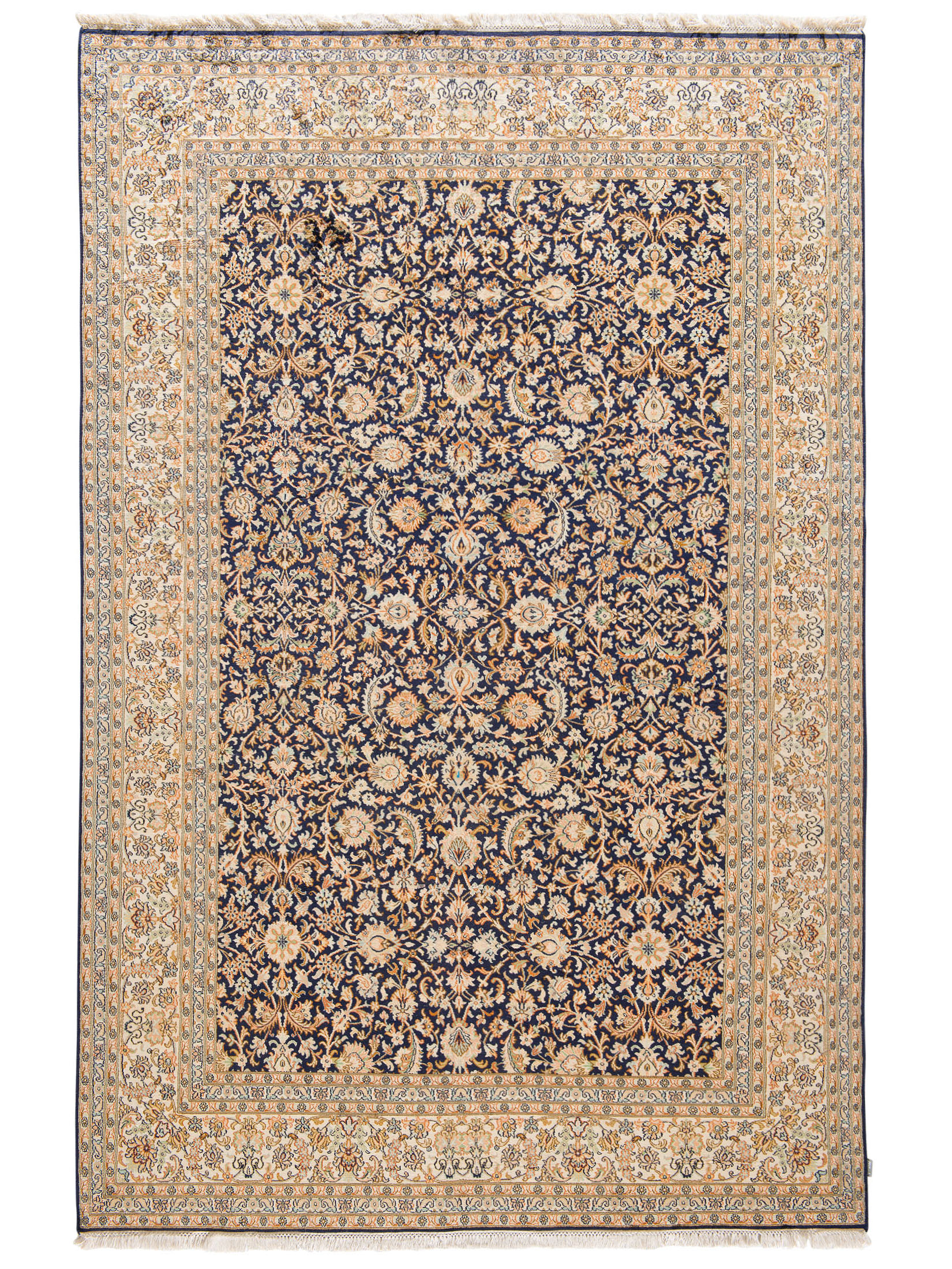 Kaschmir Seide 16/16 ca. 183 x 278 cm, Unikat / Einzelstück