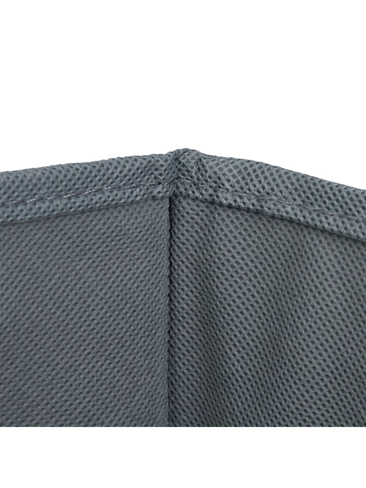 relaxdays Aufbewahrungskorb in Grau - (B)31 x (H)14 x (T)31 cm günstig kaufen onesize