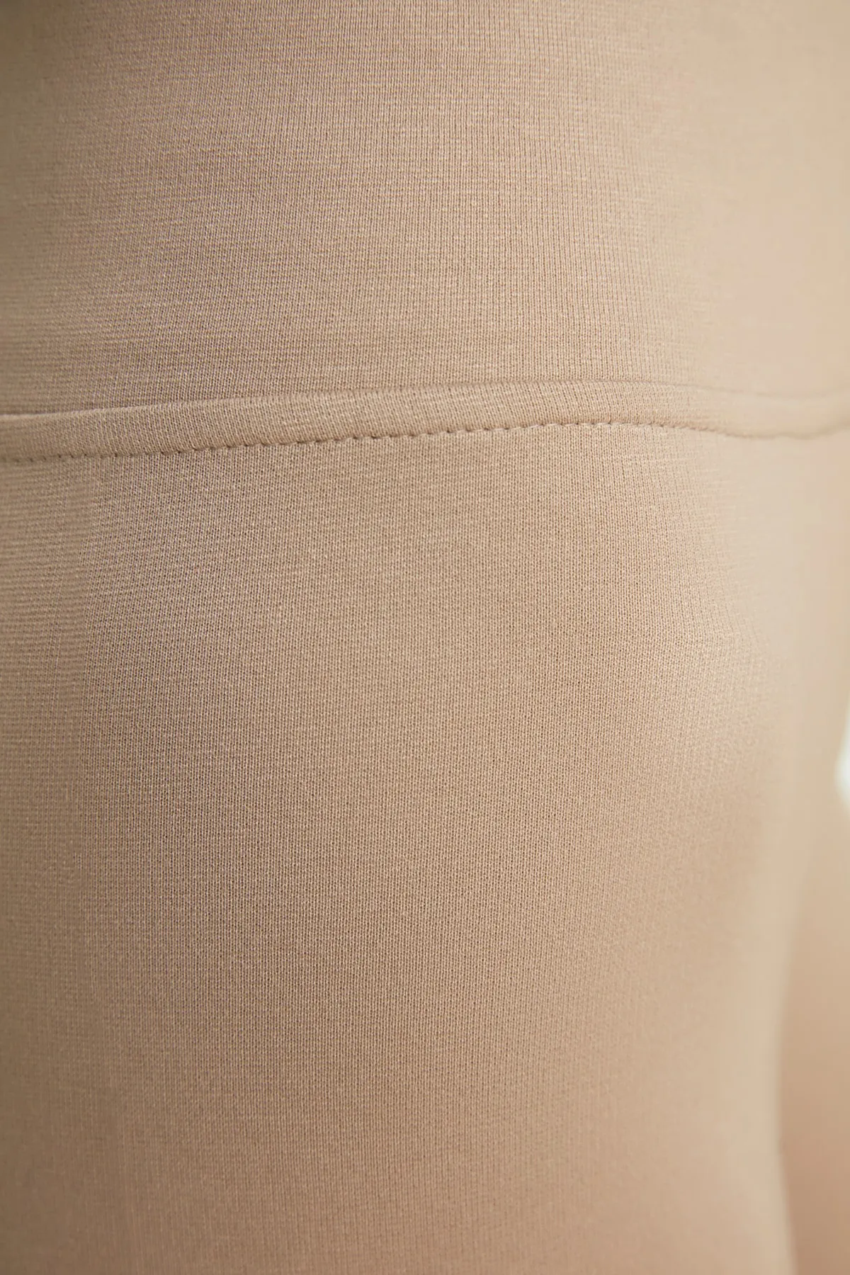 Trendyol Collection  Nerzfarbene Basic-Strickstrumpfhose mit hoher Taille TWOAW20TA0047