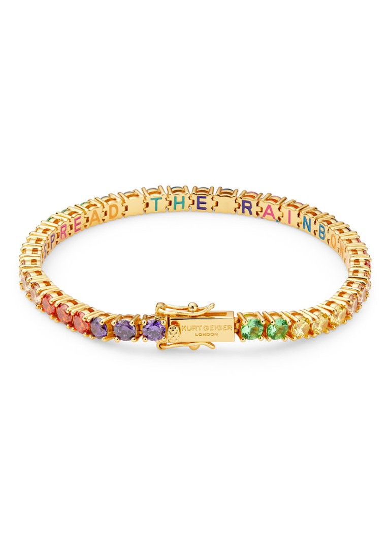 Bracciale tennis Kurt Geiger con cristallo