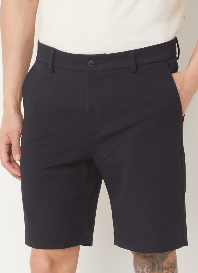 Les Deux Como – pantaloni scurți drepți cu buzunare laterale