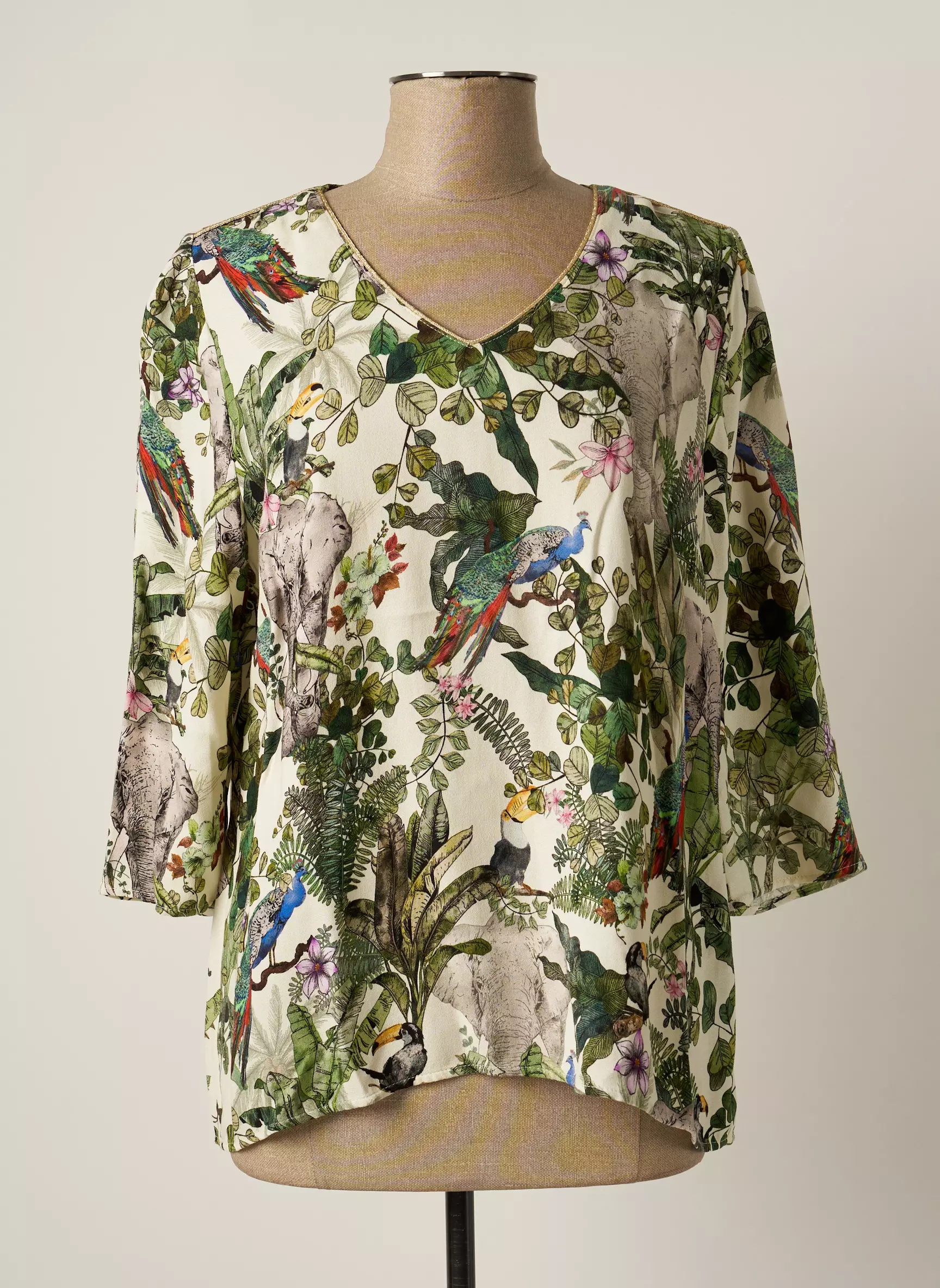 Griffon Blouses Femme couleur vert