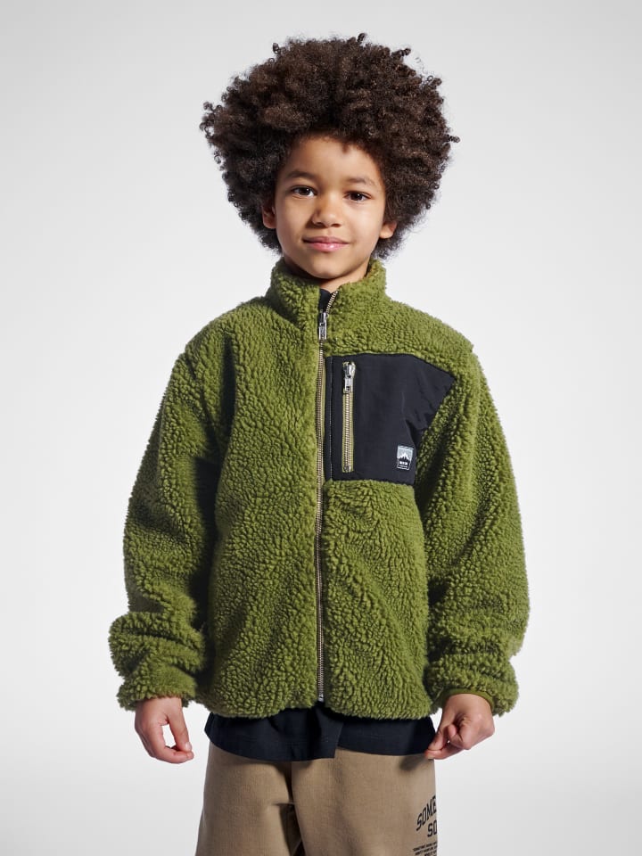 Sometime Soon Sometime Soon Reißverschluss Jacke Stmventure Fleece Kinder in OLIVE BRANCH günstig kaufen 116
