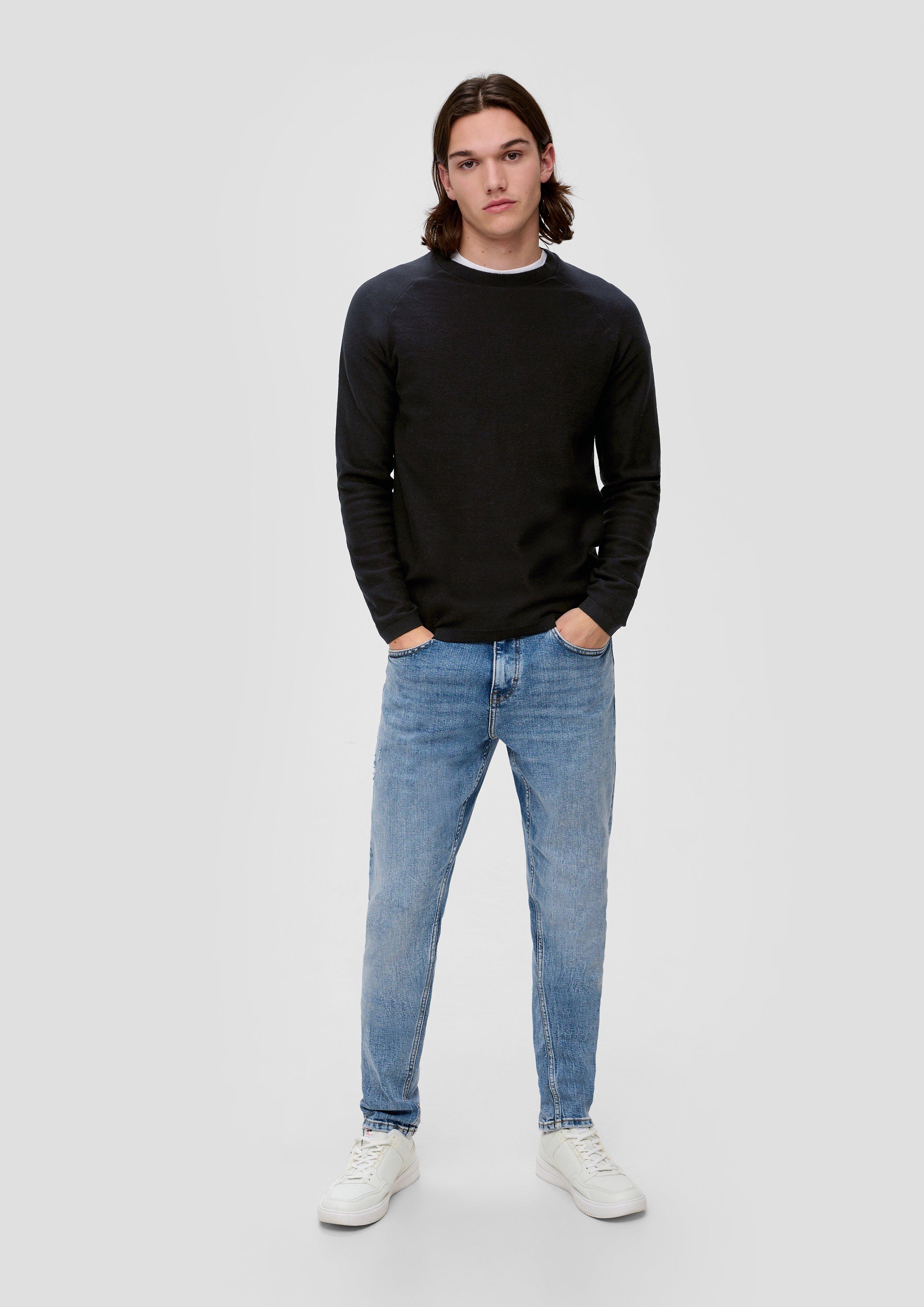 Feinstrickpullover im Slim Fit  2148918-9999