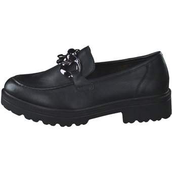 smiling for feet Chunky Loafer in schwarz