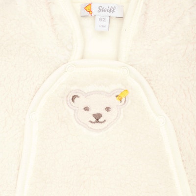 Einteiler Fleece, beige für Mädchen