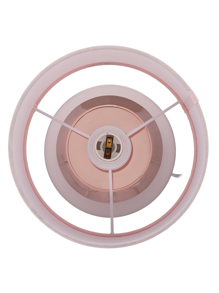 relaxdays Nachttischlampe in Rosa - (H)32 x Ø18 cm günstig kaufen onesize