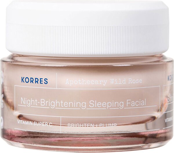 KORRES Apothecary Wild Rose Für Strahlenden Teint Nachtcreme